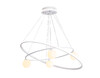 Миниатюра фото подвесная светодиодная люстра с пультом ду ambrella light comfort fl66326 | 220svet.ru