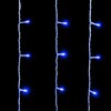 Миниатюра фото гирлянда занавес 1 x 9 м синий 220в, 900 led, провод прозрачный пвх, ip54 ltc pcl901-10-2b | 220svet.ru