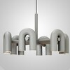 Миниатюра фото подвесная светодиодная люстра imperium loft fanny 192009-23 | 220svet.ru