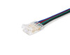 Миниатюра фото соединитель гибкий односторонний cob rgb 12/24v для лент 10mm ambrella light illumination gs7411 | 220svet.ru