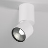 Миниатюра фото потолочный поворотный светодиодный светильник 10w 4000k elektrostandard sens 25042/led | 220svet.ru