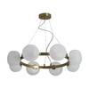 Миниатюра фото подвесная люстра freya donuts fr5444pl-08bs | 220svet.ru
