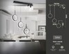 Миниатюра фото подвесной светодиодный светильник ambrella light comfort line fl5278 | 220svet.ru