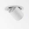 Миниатюра фото встраиваемый светодиодный спот ideal lux nova 12w 3000k wh | 220svet.ru