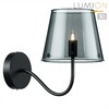 Миниатюра фото бра lumion smoky 6570/1w черный | 220svet.ru