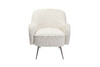 Миниатюра фото кресло букле кремовое garda decor 48my-2688 cre sl | 220svet.ru