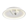Миниатюра фото потолочная светодиодная люстра myfar ceiling focus mr9050-cl | 220svet.ru
