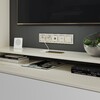 Миниатюра фото рамка из поликарбоната на 5 постов werkel snabb слоновая кость/золото w0051932 | 220svet.ru