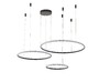 Миниатюра фото подвесная светодиодная люстра zortes ringolight zrs.33321.75f | 220svet.ru