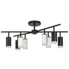 Миниатюра фото потолочная люстра lightstar rullo (571728+214437-4+214436-4+202430-8) lr7283743640 | 220svet.ru