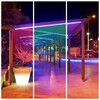 Миниатюра фото светодиодная влагозащищенная лента ogm 12w/m 60led/m 5050smd разноцветная 5m sl-52 | 220svet.ru