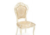 Миниатюра фото стул деревянный woodville bronte молочный / патина 621180 | 220svet.ru