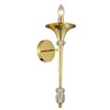 Миниатюра фото бра crystal lux miracle ap1 gold | 220svet.ru