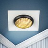 Миниатюра фото светильник встраиваемый алюминиевый эра kl110 wh/bk под лампу mr16 gu5.3 белый/черный матовый б0061531 | 220svet.ru