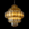 Миниатюра фото подвесная люстра loft it celebration 10579/600 smoke | 220svet.ru