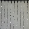 Миниатюра фото гирлянда занавес 2 x 2 м белый 220в, 400 led, провод черный пвх, ip54 ltc pcl402-11-2w | 220svet.ru
