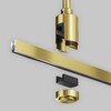 Миниатюра фото шинопровод магнитный накладной-подвесной maytoni busbar trunkings flarity trx154-111bs | 220svet.ru