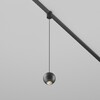 Миниатюра фото трековый светодиодный подвесной светильник maytoni sfera elasity tr165-1-8w3k-m-b | 220svet.ru