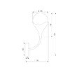 Миниатюра фото бра eurosvet 60168/1 латунь | 220svet.ru