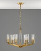 Миниатюра фото подвесная люстра moderli v11074-6p | 220svet.ru