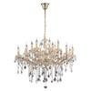 Миниатюра фото подвесная люстра ideal lux florian sp18 oro | 220svet.ru