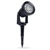 Миниатюра фото светильник грунтовой на колышке (грунтовый) feron.one sp2712 8w 4000к 195-245v ip65 пластик | 220svet.ru