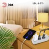 Миниатюра фото удлинитель электрический эра udl-6-315 greenline 3 розетки без заземления 1,5м шввп 2x0.75мм2 б0065043 | 220svet.ru