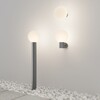 Миниатюра фото уличный светильник outdoor bold o598fl-01gr | 220svet.ru