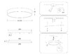 Миниатюра фото потолочный светодиодный светильник ambrella light orbital air alum fv5525 | 220svet.ru