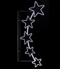 Миниатюра фото светодиодная консоль "пять звезд" 90 x 200 см, белая, 220в ltc skl4-220w | 220svet.ru