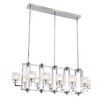 Миниатюра фото подвесная люстра newport 4408+4/s chrome м0064710 | 220svet.ru