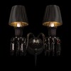 Миниатюра фото настенный светильник loft it zenith 10210/2w black | 220svet.ru
