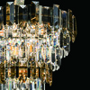 Миниатюра фото подвесная люстра каскадная 1710-600 gold delight collection | 220svet.ru
