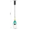 Миниатюра фото подвесной светодиодный светильник favourite dolci 4462-1p | 220svet.ru