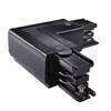 Миниатюра фото коннектор l-образный левый ideal lux link trimless l-connector left bk on-off | 220svet.ru