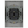Миниатюра фото розетка эра arktik 16-2107-03 без заземления двойная 2x2p 16а-250в алюминий б0071683 | 220svet.ru