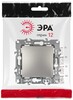 Миниатюра фото выключатель эра серия 12 12-1101-16 10ах-250в титан б0065708 | 220svet.ru