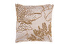 Миниатюра фото подушка с бисером бежевый 45*45см garda decor 70sw-32901 | 220svet.ru