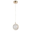 Миниатюра фото подвесной светодиодный светильник crystal lux cielo sp6w led gold | 220svet.ru