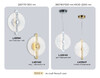 Миниатюра фото подвесной светодиодный светильник ambrella light high light lh31147 | 220svet.ru