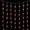 Миниатюра фото гирлянда занавес облегченный 2 x 3 м желтый 220в, 600 led, провод прозрачный пвх, ip54 ltc pcl600not-10-2y | 220svet.ru