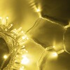 Миниатюра фото гирлянда нить с колпачком 10м шампань 24в, 100 led, провод прозрачный пвх, ip65 ltc pst100cap-10-1ch | 220svet.ru