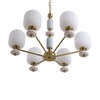 Миниатюра фото подвесная люстра lumion alegra 8334/6 бронза | 220svet.ru