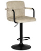 Миниатюра фото стул барный dobrin kruger arm black lm-5011-n_b-m_vv-lar-e2041-04-13002 | 220svet.ru