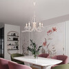 Миниатюра фото подвесная люстра с хрусталем eurosvet alda 3305/5 | 220svet.ru
