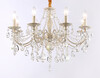 Миниатюра фото классическая подвесная люстра с хрусталем ambrella light tr4945 | 220svet.ru