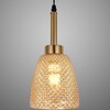 Миниатюра фото подвесной светильник reluce 09011-0.9-02 amber | 220svet.ru