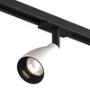 Миниатюра фото трековый светильник denkirs bell dk6050-bw+bk | 220svet.ru