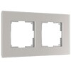 Миниатюра фото рамка werkel на 2 поста дымчатый w0023117 4690389206405 | 220svet.ru