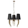 Миниатюра фото подвесной светильник loft it brunilde 10207/6 gold | 220svet.ru